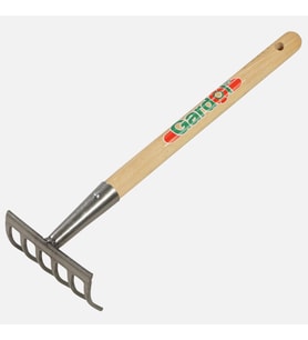 Küçük 6 Çatallı Tırmık 45 Cm