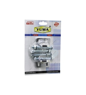 YUMA YM-730-1 KAPI EMNİYET REZESİ  ASMA KİLİT TAKILABİLİR MENTEŞE (5343)