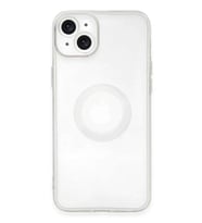 iPhone 14 Plus Kılıf Santa Lens Silikon - Şeffaf