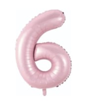 Bebek Pembe 6 Rakam Folyo Balon 76 Cm 1 Adet