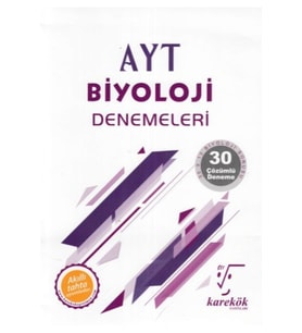 Karekök Yayıncılık Karekök Ayt Biyoloji Denemeleri (YENİ) (Çok Renkli)