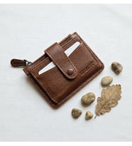 %100 Hakiki Deri Fermuarlı Çıt Çıtlı Küçük Boy Yeni Model Kredi Kartlık ve Cüzdan 11*8,5