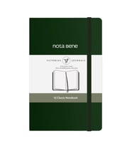 VICTORIA'S JOURNALS NOTE BENE 9238 CLASSIC NOTEBOOK SERT KAPAK 9x14cm 70gr.400 SYF. ÇİZGİLİ DEFTER Y
