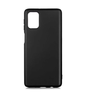 Samsung Galaxy M31S Kılıf Soft Mat Premier Case (Siyah)