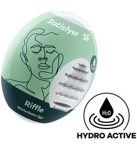 Satisfyer İçi Tırtıklı Riffle Mastürbatör