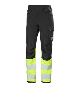 Alna 4X HH Connect Class 1 Yüksek Görünürlüklü İş Pantolonu 77340 C52-369-Reflektörlü Sarı (Hi-Vis Yellow)