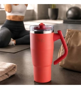 FİKA LUMİ DÖNER KULP TERMOS 950ML KIRMIZI -1001560