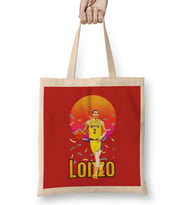Lonzo Ball Lonzo Ball Vintage Art - Legend Basketball Gift Bez Çanta Uzun Saplı