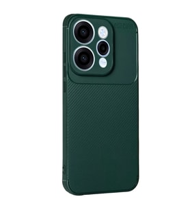 Oppo Reno 15 Auto Focus Karbon Kapak - Koyu Yeşil