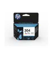 HP 304 Üç Renkli Mürekkep Kartuşu N9K05AE - 2 Adet