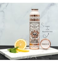 Eriza Kişiselleştirilebilir Kalaylı Bakır Su Matarası 530 ml