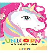 Unicorn - Aktivite ve Boyama Kitabı Serisi