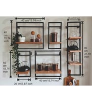 Arya Home  Duvar Raf seti
