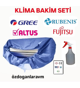XXL Klima Temizleme Brandası 3 Metre Hortumu 18000 Btu Klimalar