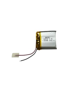663032 3.7V 650mAh Li-Polymer Pil (Devreli/1.5A)
