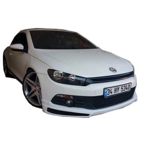 Volkswagen Scirocco Uyumlu (2009-2014) Je Design Ön Tampon Ek (Plastik)