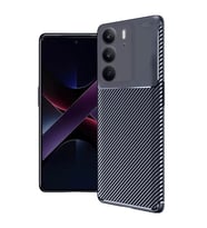 C75 4G Auto Focus Karbon Kapak - Lacivert