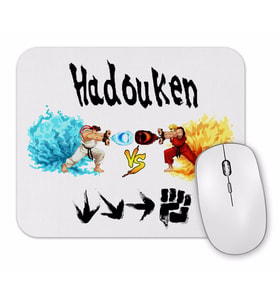 Hadouken Mouse Pad