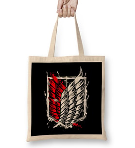Attack On Titan Wings Of Freedom Bez Çanta Uzun Saplı