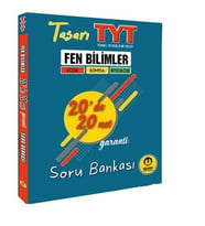 Tasarı TYT Fen Bilimleri 20 de 40 Net Soru Bankası