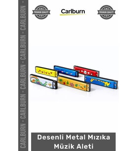 Özel Üretim Dayanıklı Müzik Aleti Eğitici Çocuk Hediye Kompakt Ergonomik Hafif Desenli Metal Mızıka