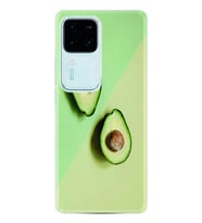 Vivo V30 Kılıf Desenli Silikon Avokadolar 1364