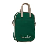 Benetton Yeşil Nano Kadın Spor Çapraz Askılı El Çantası BNT 1625