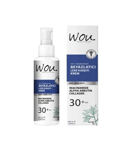 Wou Leke Karşıtı Beyazlatıcı Krem SPF30+ 100 ml