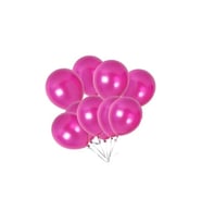 Metalik Koyu Pembe Balon 10'lu M130
