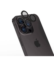 iPhone 15 Pro Max CL-15 Parmak İzi Bırakmayan Anti-Reflective Kamera Lens Koruyucu (Siyah)