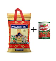 Mahmood Basmati Pirinç 4 kg-Altunsa Domates Salçası 830gr