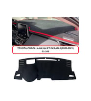 Toyota Corolla Hayalet Ekranlı (2019+) Torpido Koruması / Halısı / Örtüsü / Kılıfı