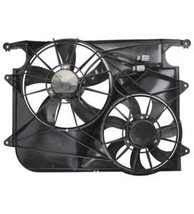 Chevrolet Captiva (C100) 2.0 D 2006- FAN Motoru Davlumbazli Komple 340MM 7KANAT 4FIS 96629063 Wisco