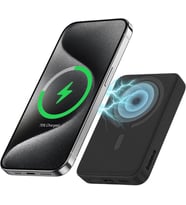 Baseus MgSafe Mini Overseas Edition Siyah 10000 mAh Hızlı Şarj Kablosuz Powerbank - Outlet