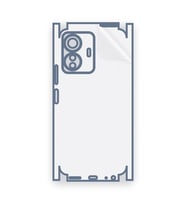 SChitec VIVO IQOO Z6 Lite Uyumlu Fullbody Arka Kaplama Hidrojel Koruyucu Film