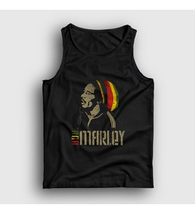 Presmono Unisex Siyah Rasta Bob Marley Atlet 265580tt