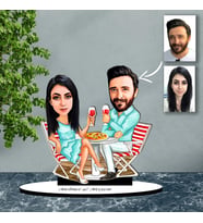 KİŞİYE ÖZEL EVLİ, SEVGİLİ, ÇİFT TASARIMLI BİBLO B33