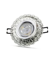 Noas Geras Kristal Cam LED Spot 3W Ilık Beyaz YL65-1667