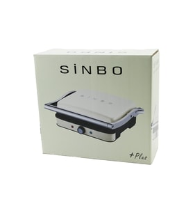 Sinbo Izgara ve Tost Makinesi - Krem Rengi - Ayarlanabilir Isı
