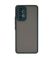 Samsung Galaxy A53 5g Kılıf Montreal Silikon Kapak - Yeşil