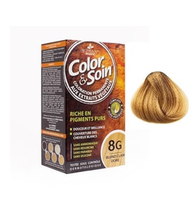 Color and Soin Saç Boyası 8G - Açık Bakır Sarısı