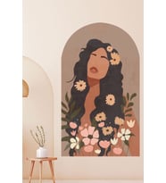 Velaris Boho Bohem Renkli Duvar Sticker