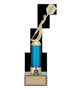 ODAK KUPA - Figürlü Kupalar - Dart Figürlü Kupalar FG-005 A - 34 cm