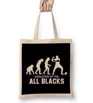 Evolution Of New Zealand Rugby All Blacks Bez Çanta Uzun Saplı
