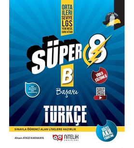 NİTELİK 8. SINIF YENİ NESİL SÜPER TÜRKÇE (B) SORU BANKASI