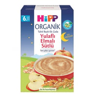 Organik İyi Geceler Sütlü Yulaflı Elmalı Tahıl Bazlı Ek Gıda 250 Gr