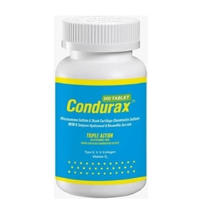 Condurax Glucosamine Shark Cartilage 200 Tablet