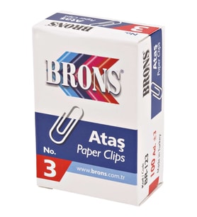 Brons Ataş No:3 100Lü 3 kutu