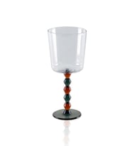 The Mia Bead Şarap Kadehi Amber 300 ml (Şeffaf)