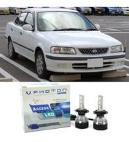 Nissan Sunny Led Xenon Uzun + Kısa Far Ampulü H4 Access Yeni Seri Beyaz